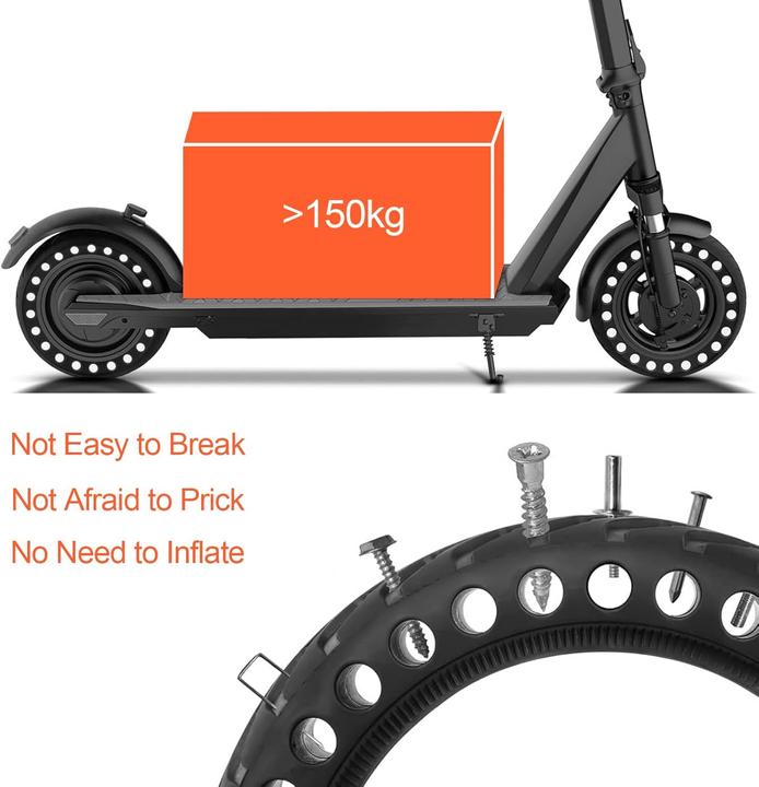 Actual product image Lectorias 2 x Scooter Reifen für Xiaomi M365