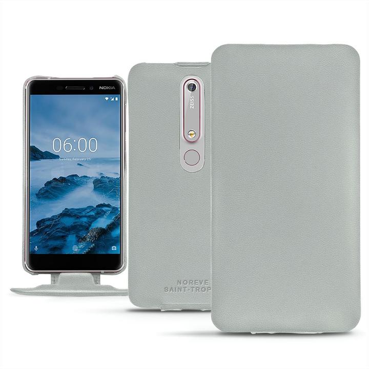 Actual product image Noreve Leather cover vertical (Nokia 6 (2018))