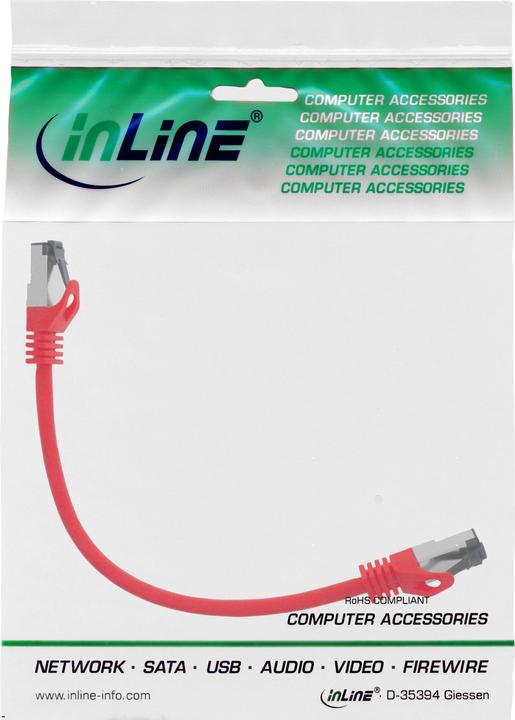 Actual product image InLine Patch cable (S/FTP, CAT8.1, 0.30 m)