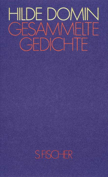 Produktbild Gesammelte Gedichte (Deutsch, Hilde Domin)