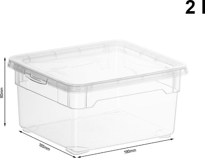 Produktbild Rotho Clear (19 x 16.5 x 9 cm)
