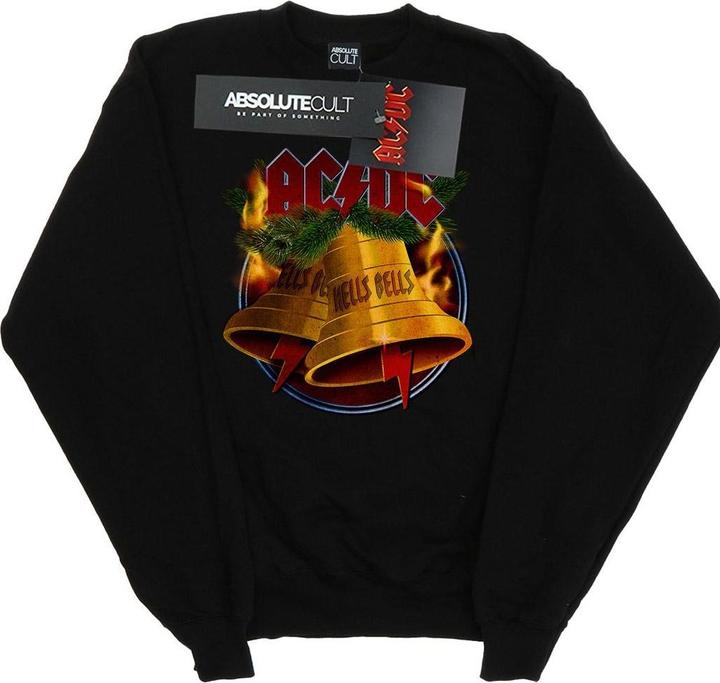 AC/DC Weihnachten Hells Bells Baumwoll Sweatshirt