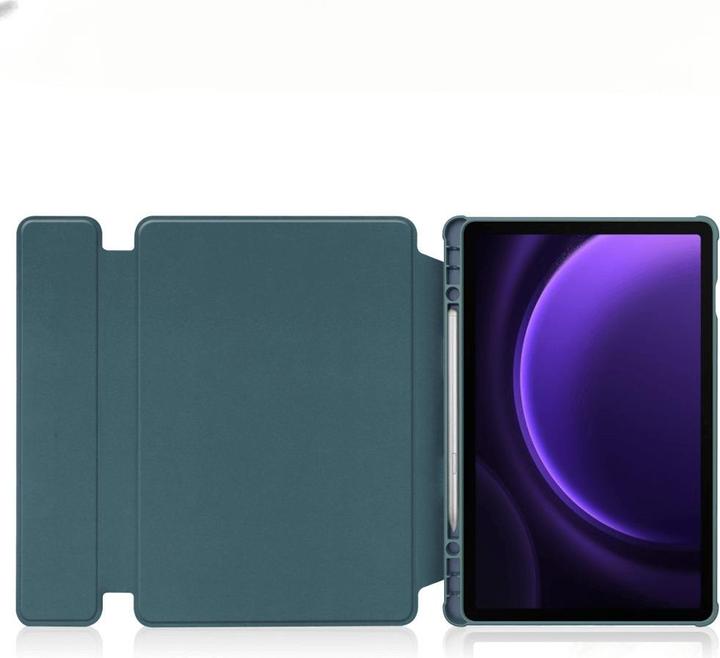 Produktbild Cover-Discount Galaxy Tab S9 FE - 360-Grad Tablet Hülle grün (Galaxy Tab S9 FE)