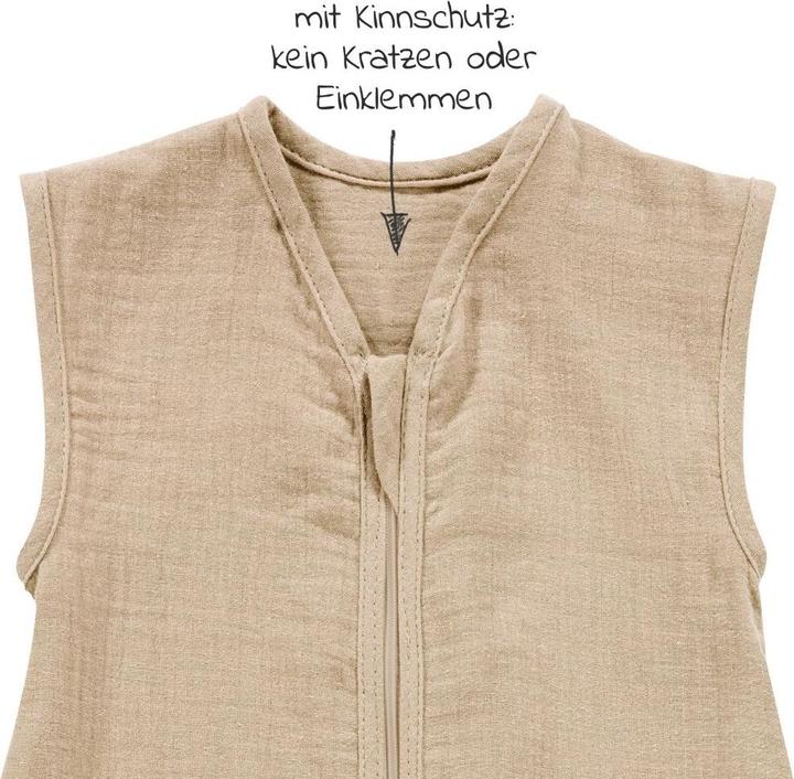 Produktbild Alvi Schlafsäcke Sommer-Schlafsack mit Füssen Musselin / Sleep-Overall (0.5 TOG)