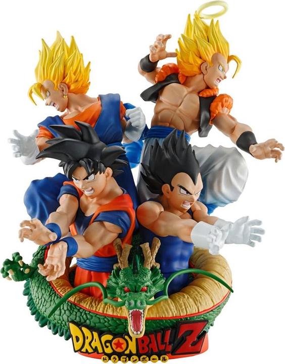 Actual product image Megahouse Dragon Ball Z Petitrama DX PVC Mini Statue Dracap Re Birth 2 13 cm