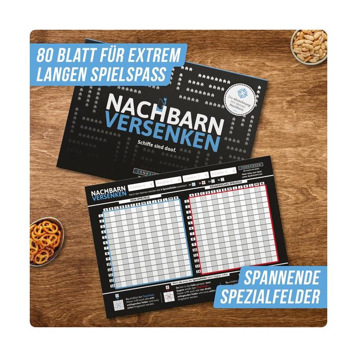 Produktbild Denkriesen Nachbarn versenken - Schiffe Versenken (Deutsch)