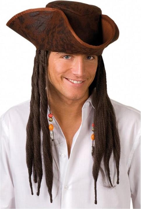 Boland Piratenhut mit Rastalocken
