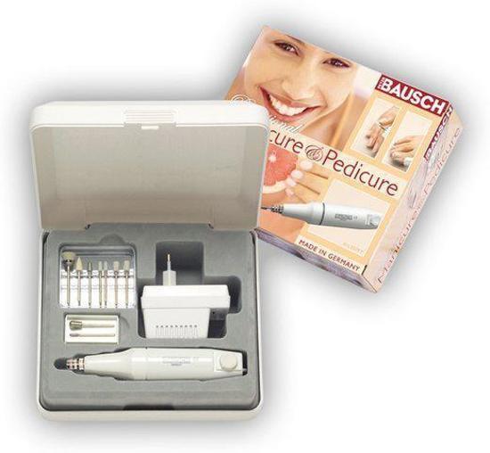 Bausch Profi Manicure/ Pedicure Set mit 9 Aufsätzen.