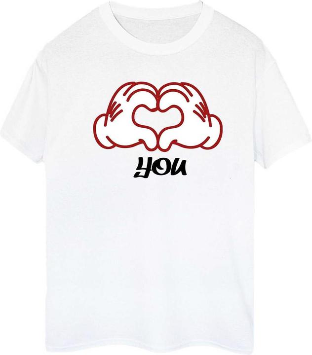 Disney Mickey Mouse Love You Hands TShirt (M)