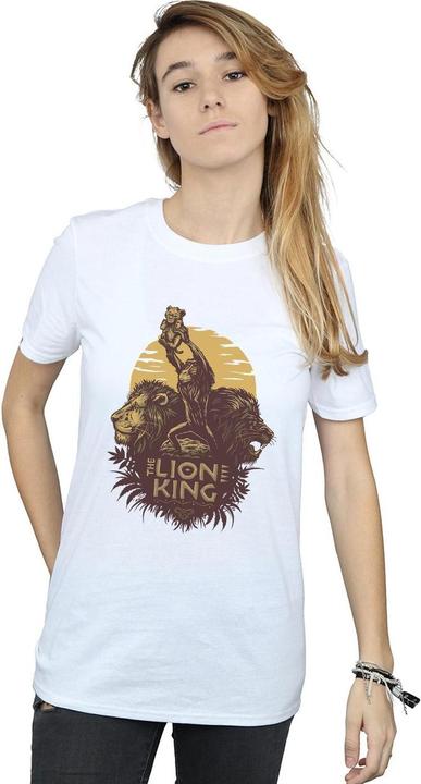 Image du produit Disney - T-shirt THE LION KING MOVIE SUNRISE COLLAGE - Femme (XXL)