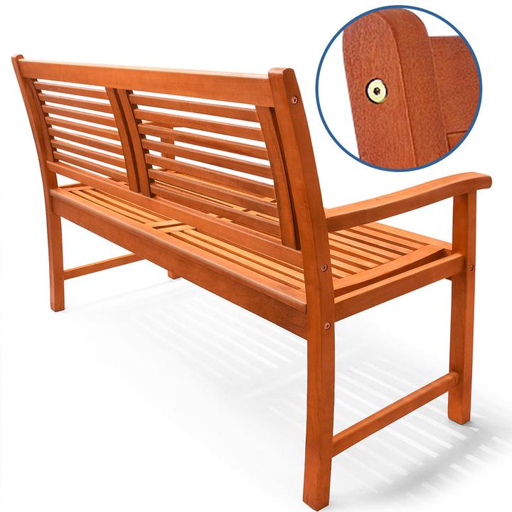 Actual product image Deuba Garden bench