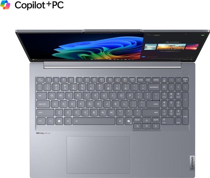 Actual product image Lenovo ThinkBook 16 Gen 7 (16", Snapdragon X Plus X1P-42-100, 16 GB, 512 GB, DE)