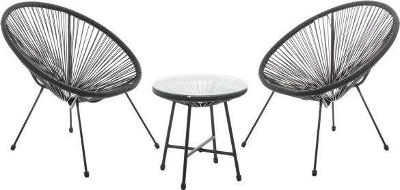 Immagine prodotto Juskys Set di mobili da balcone Ostana (45 cm)