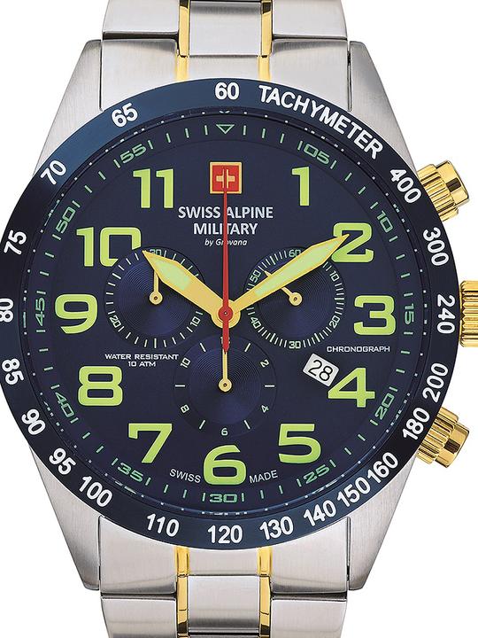 Image du produit Swiss Alpine Military 7047.9145 Chronographe 45mm 10ATM (Chronographe, 45 mm)