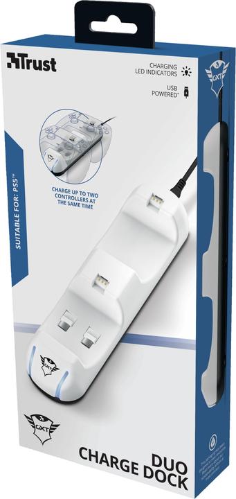 Produktbild Trust Controller Ladestation GXT 251 Duo für PS5 (PS5)