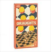 Actual product image Professor Puzzle Classic Wooden Draughts Game - English Draughts Wooden Board Game, classic antique (English)