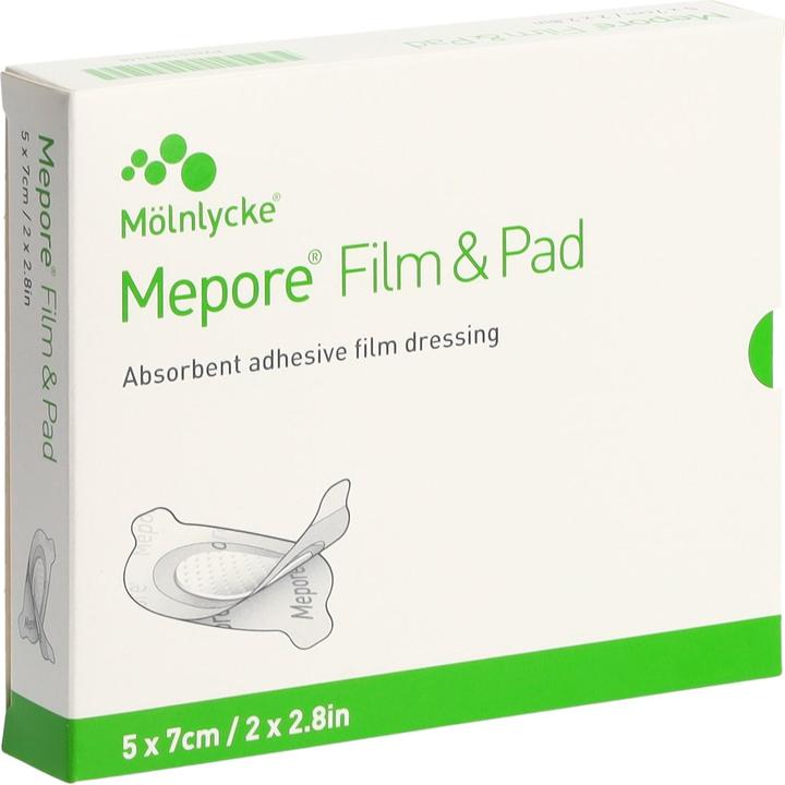 Mepore Film & Pad 5x7cm 5 Stk (5 x)