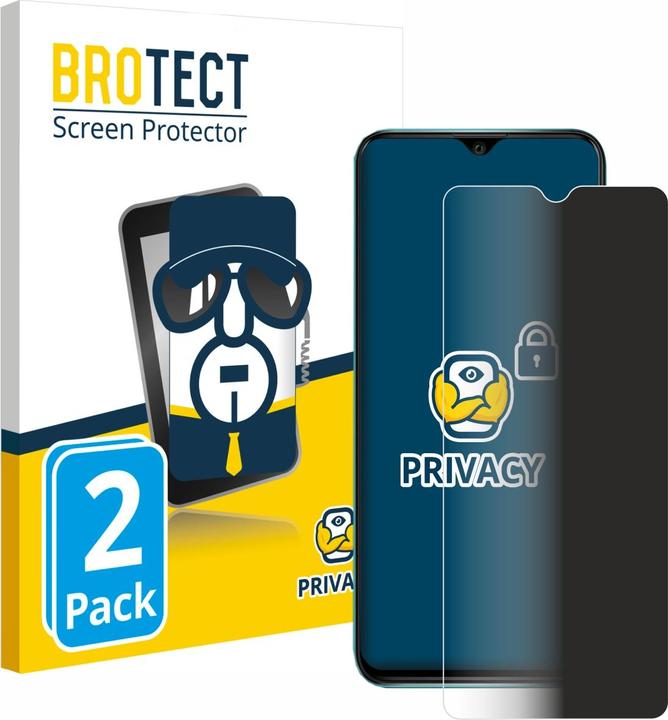 Actual product image BROTECT Privacy Protector (2 Piece, Wiko Power U20)