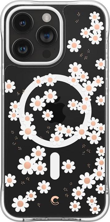 Actual product image Cyrill Cecile MAG iPhone 15 Pro 6.1" Magsafe white daisy ACS06759 (Apple iPhone 15 Pro)