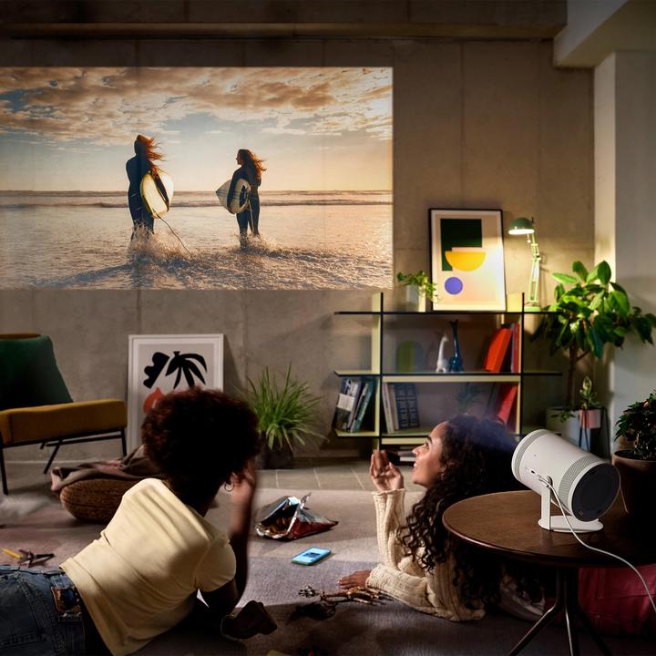 Actual product image Samsung The Freestyle 2nd Generation (Full HD, 230 lm, 1.2:1)
