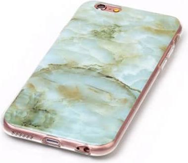 Actual product image Ueli Express iPhone 6s / 6 rubber case TPU marble look green (Apple iPhone 6s, Apple iPhone 6)