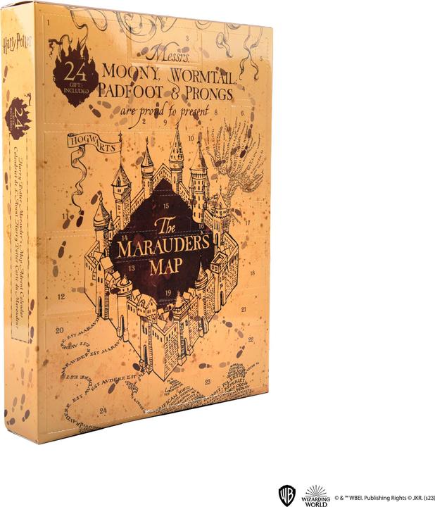 Actual product image Cinereplicas Harry Potter - Marauder's Map Advent Calendar 2023