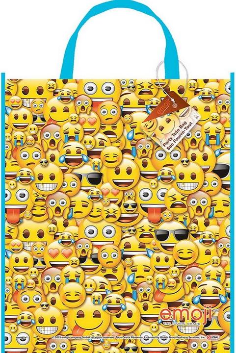 Emoji Tragetasche Kunststoff