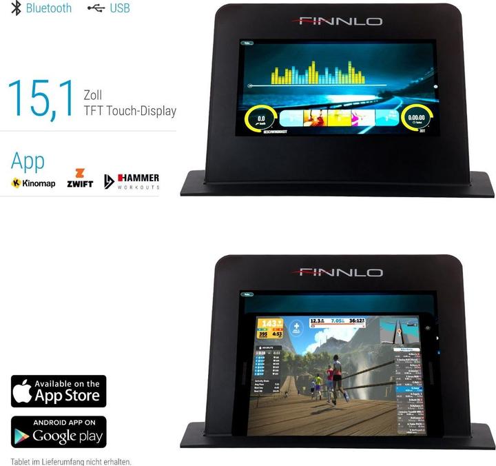Actual product image Finnlo Endurance TFT treadmill