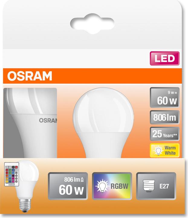 Produktbild Osram Led Retrofit (E27, 9.70 W, 806 lm, 2 x, G)