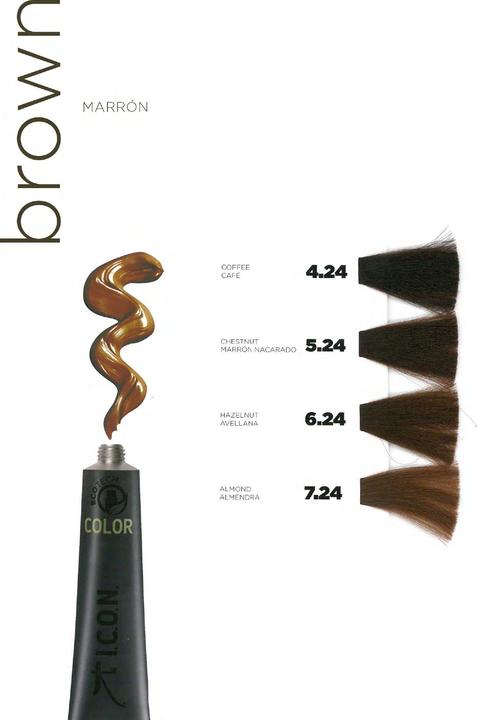 Image du produit I.C.O.N. ECOTECH COLOR couleur naturelle #6.24 noisette 60 ml (6.24)