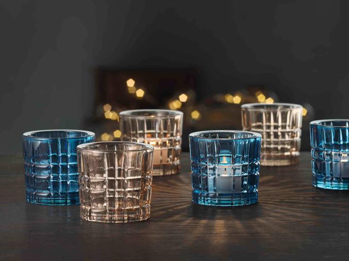 Actual product image Nachtmann Tealight holder Square Votives (2 x, Ø 7 x 6.5 cm)
