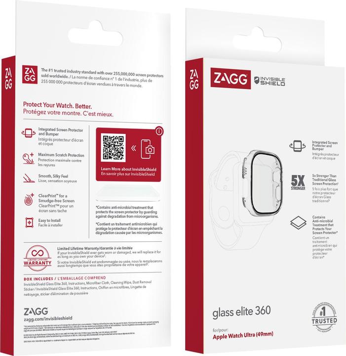 Actual product image Zagg IS-BNDL-Glass Elite 360 AM-Apple-Worf R