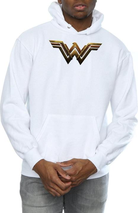 Image du produit - Sweat à capuche JUSTICE LEAGUE MOVIE WONDER WOMAN EMBLEM - Homme (L)
