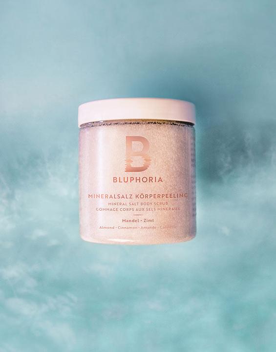 Immagine prodotto Bluphoria Scrub corpo al sale minerale con mandorle e cannella