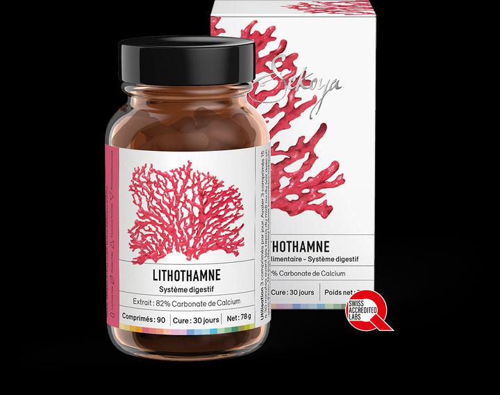 Image du produit Sekoya Lithothamne | Contre les brûlures d'estomac (90 pièce(s))