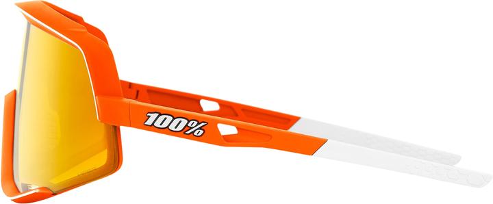 Actual product image 100% Glasses Glendale Soft Tact (Soft Tact Neon Orange, Hiper Red)