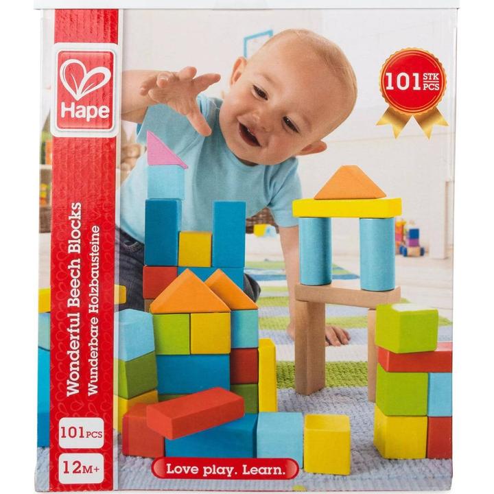 Image du produit Hape Merveilleux blocs de hêtre