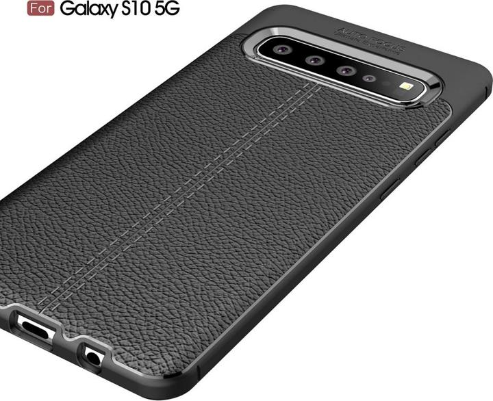 Image du produit Screenguard Samsung Galaxy S10 5G Housse Design en cuir TPU Cover (Samsung Galaxy S10 5G)