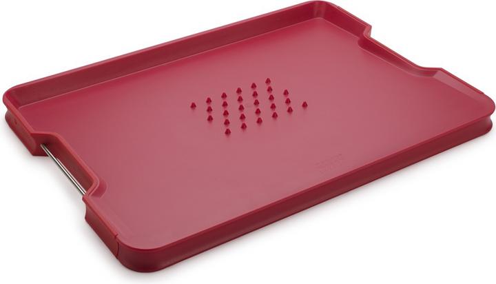 Produktbild Joseph Joseph Cut & Carve Plus Schneidebrett Gross - Rot
