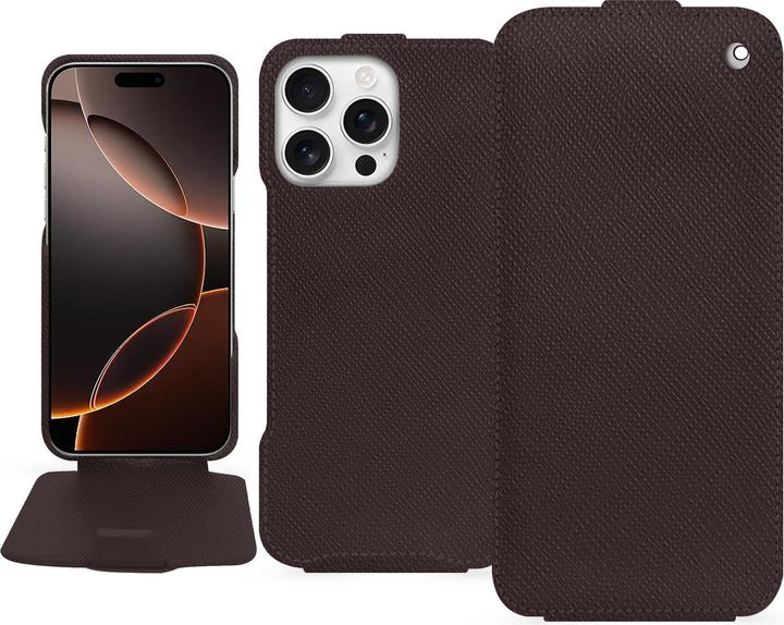 Image du produit Noreve Coque à rabat vertical en cuir (Apple iPhone 16 Pro)