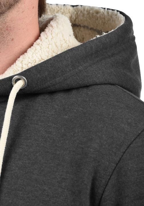 Image du produit Blend Hulker Teddy Veste En Sweat Avec Peau De Mouton Zippé Sweat-Shirt Pour Homme À CapucheDoublure (S)