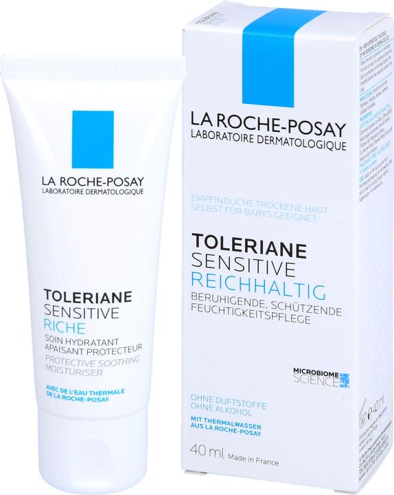 Produktbild La Roche Posay Toleriane Sensitive Reichhaltig (40 ml, 24h Creme, Bis SPF 10)