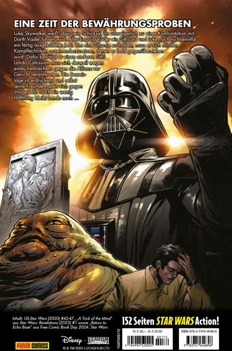 Produktbild Panini Star Wars Comics: Die Sith und der Skywalker (Deutsch, Steven Cummings, Ibraim Roberson, Andrea Di Vito, Charles Soule, Jethroua, 2025)
