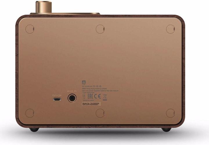 Actual product image Philips TAVS500/00 Portable Bluetooth Speaker (10 h, Electrical connection, Rechargeable battery operated)