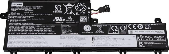 Actual product image Lenovo L19C6P72 (3 Cells, 5887 mAh)