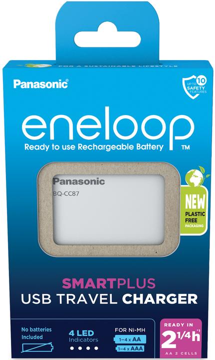 Actual product image Panasonic BQ-CC87 (1 pcs., 1900 mAh, Chargers without battery)