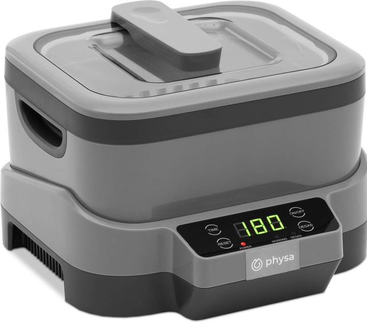 Produktbild Physa Ultraschallreiniger Ultraschallreinigungsgerät Ultraschallbad 1,2 L 70 W 40 kHz (40 kHz, 1200 ml)
