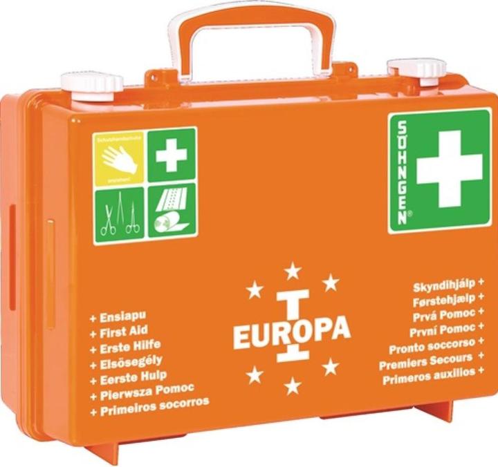 Immagine prodotto Söhngen Valigetta di pronto soccorso EUROPA I W310xH210xD130ca.mm arancione (Accessori per kit di primo soccorso)