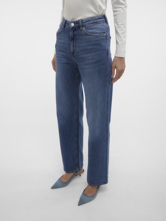 Actual product image Vero Moda VMTESSA Hohe Taille Weit geschnitten Jeans Weit geschnitten (W33/L30)
