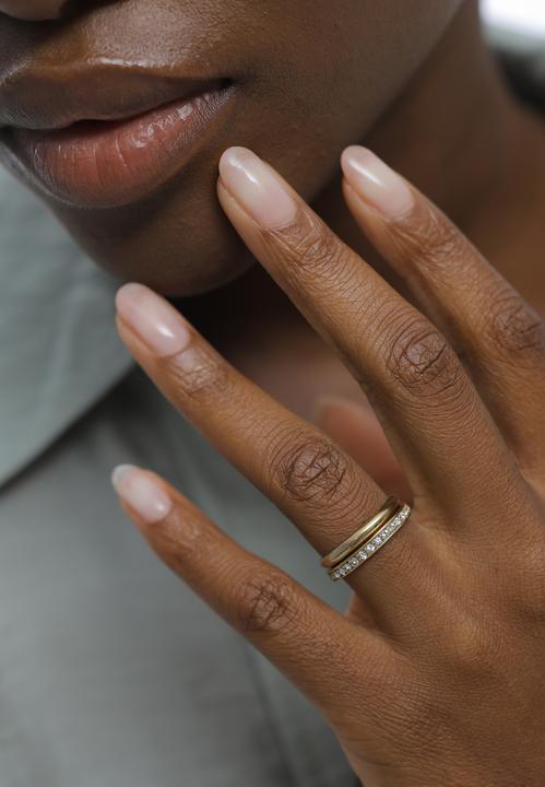 Actual product image Elli Ring Crystals Memoire Band Ring Basic Set of 2 925 Silver (52, 925 Silver)